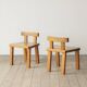 Roland Wilhelmsson, ensemble de six chaises de salle à manger