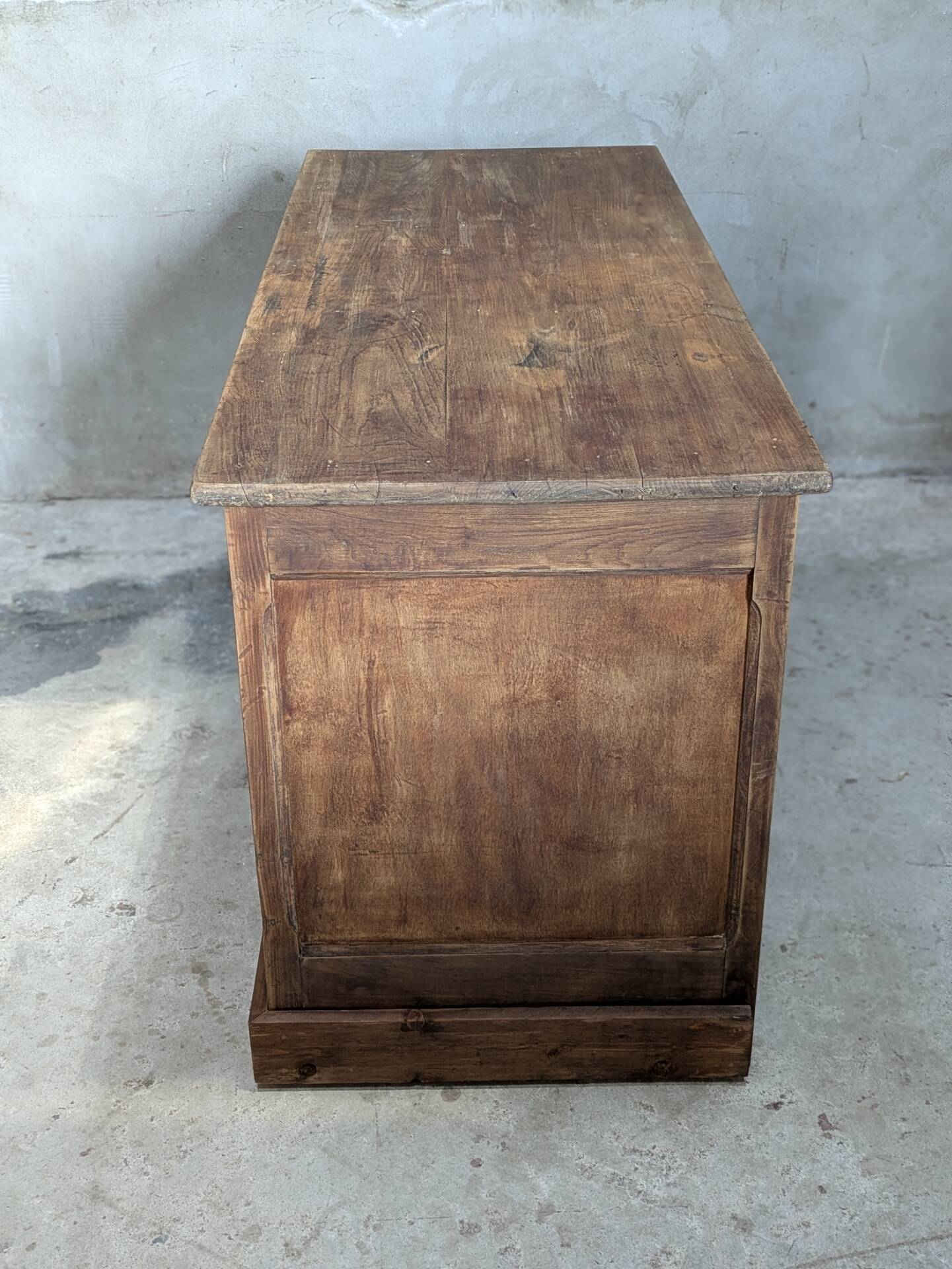 Bureau comptoir ancien