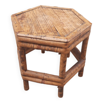 Small bamboo table