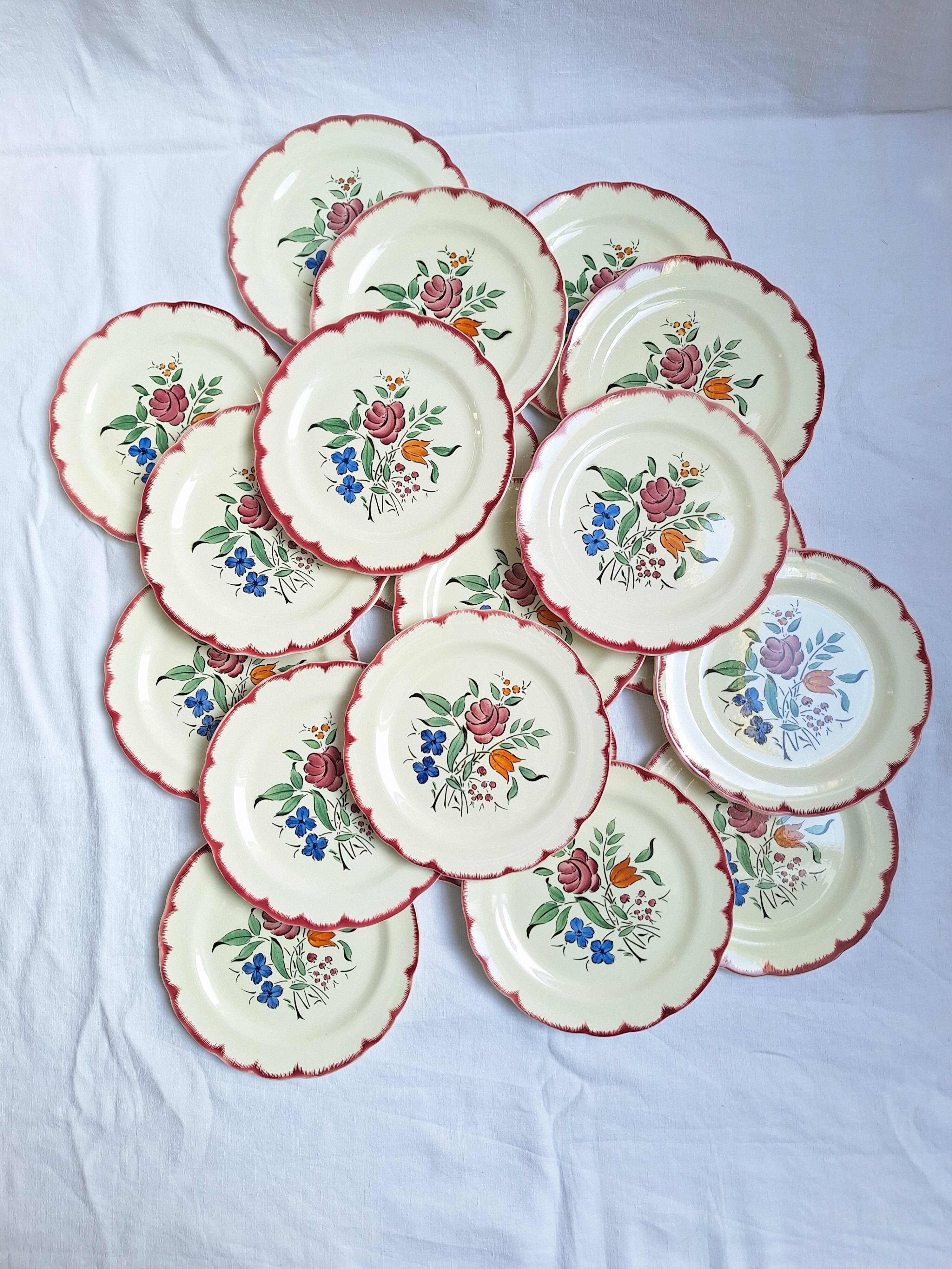 HBCM dessert plates