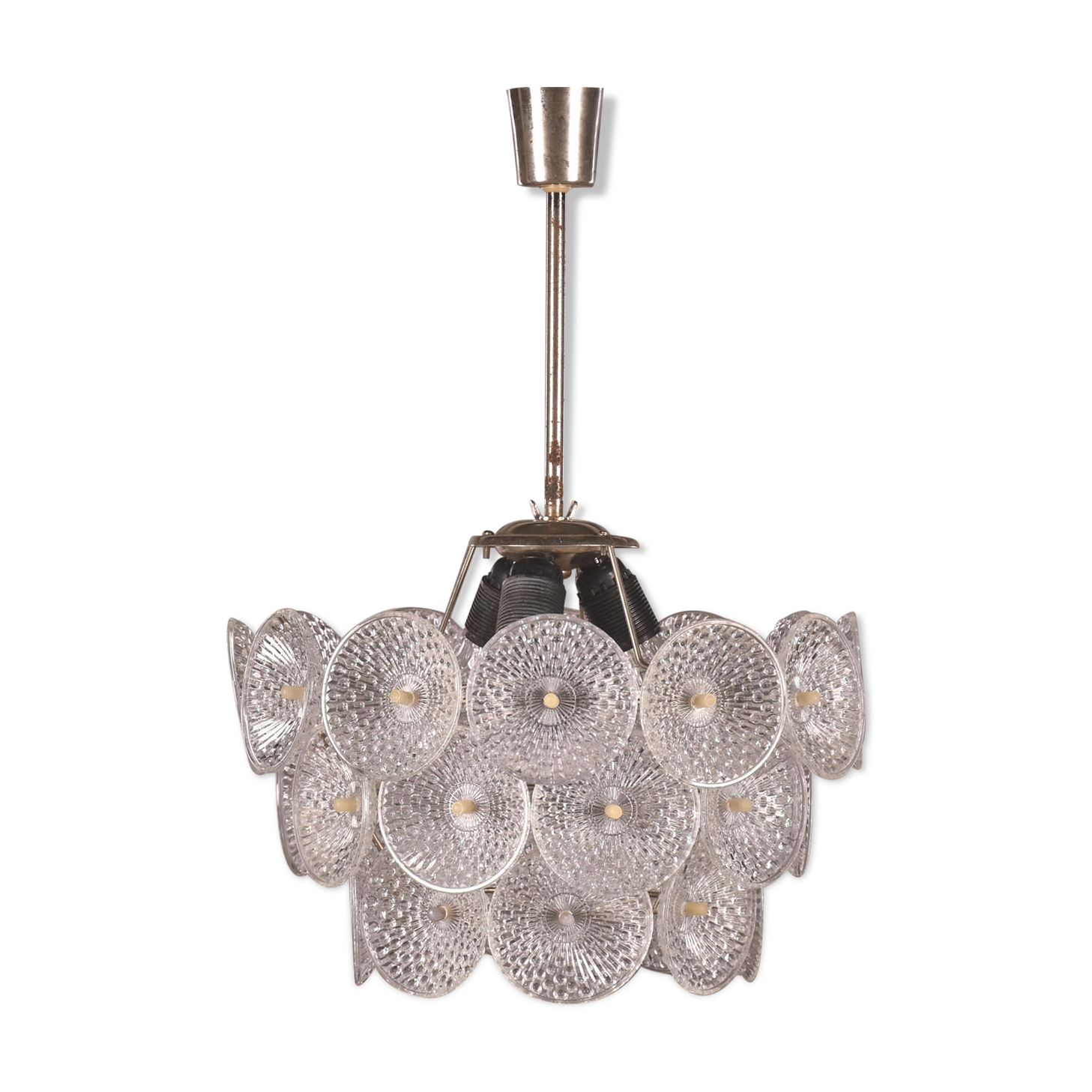 Lustre vintage en cristal