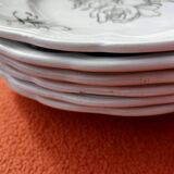Porcelaine de Lunéville x6