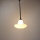 Mid-century adjustable glass pendant, 1970's