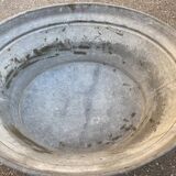 Vintage zinc basin 80 liters