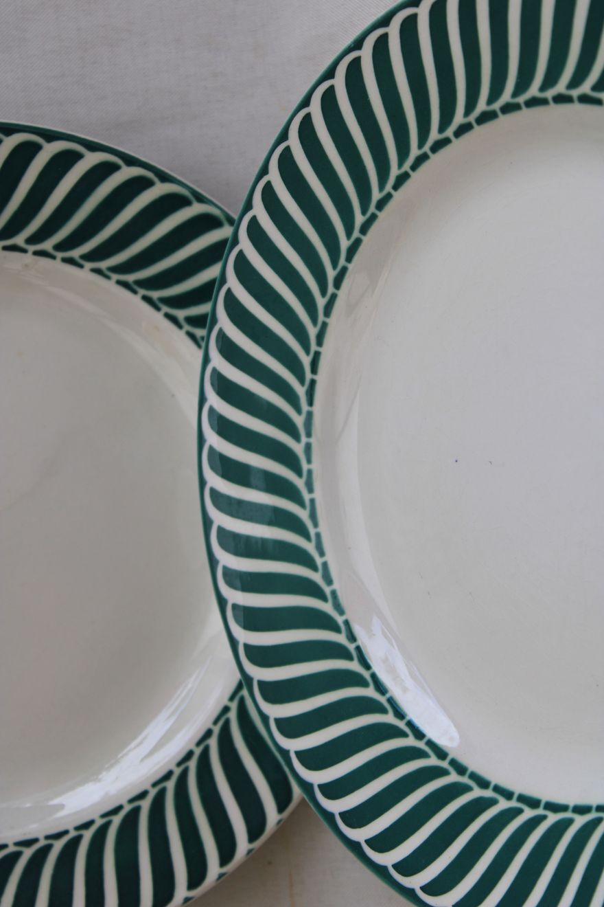 Lot of 6 plates Digoin