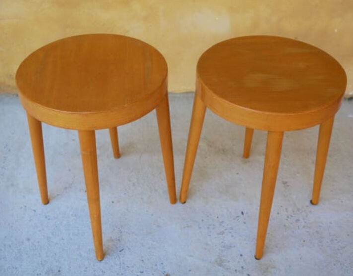 Vintage stool by Baumann