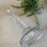 Bougeoir en verre de Portieux
