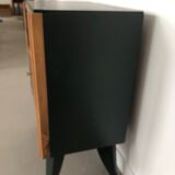 Chevet art déco obsidian green