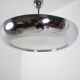 Functionalist chrome Pendant UFO by Josef Hurka for Napako, 1930s