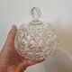 Bonbonnière en verre de 1980