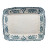 Large antique ironstone dish