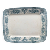 Large antique ironstone dish