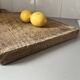 Old wooden cutting board