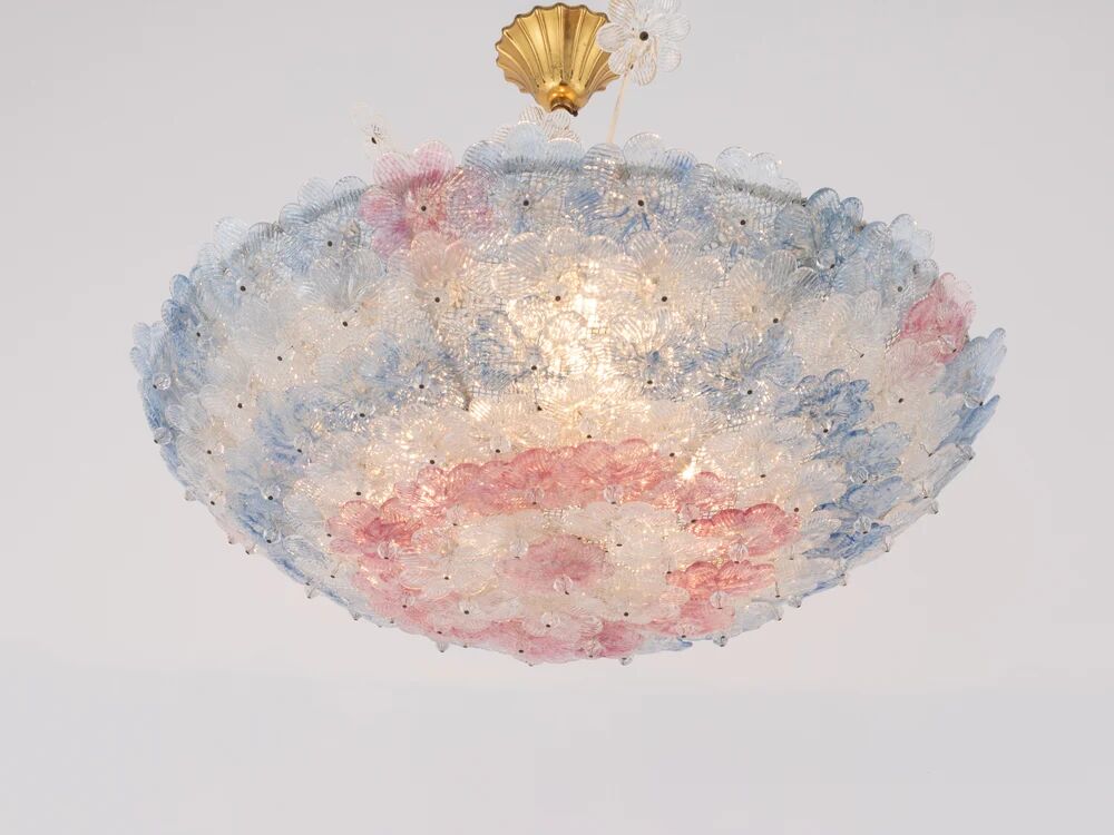 Murano glass floral Barovier & Toso flower chandelier
