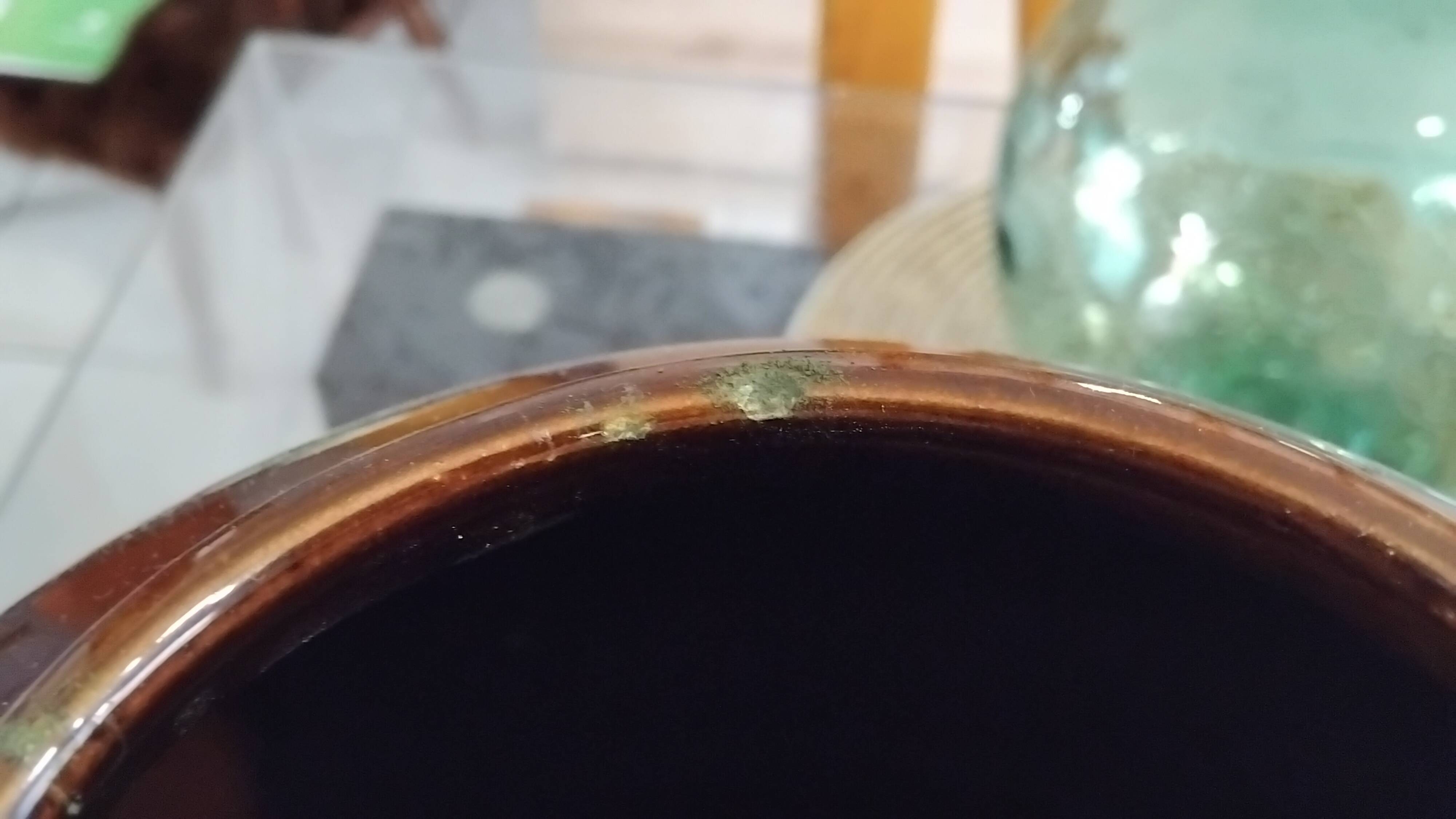 Large vintage earthenware vase from the 70s, Germany