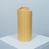 Trio de vases jaunes de style Memphis par ASA Allemagne