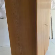 Vintage wardrobe with tapered legs