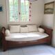 Cherry corner bed bench