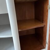2 restored old bedside tables