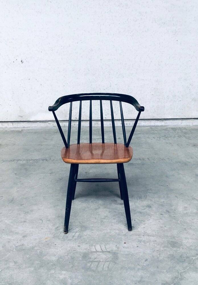 Set of Mid-Century Modern Fanett Armchairs, Denmark, 1950s