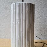 Cracked ceramic lamp base