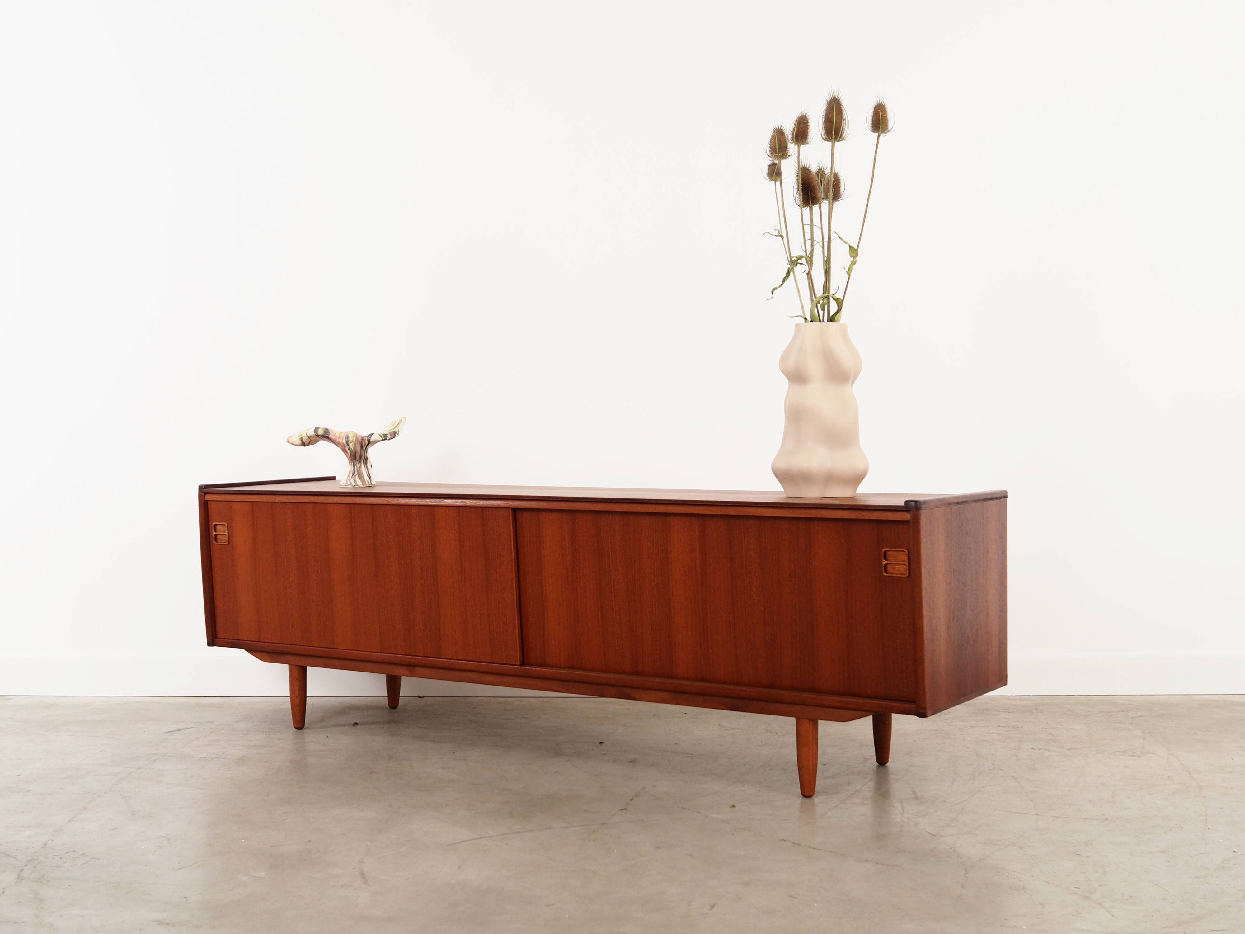 Teak sideboard, Danish design, 1970s, manufacturer: Aerthoj Jensen & Molhol