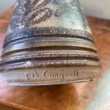Vase en Grès de Sel, signé J-C. Courjault pour Keraluc Quimper - 1960