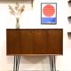 Teak cabinet, norway 1960s/70s, vintage, mid-c modern
