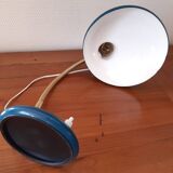 1960 duck blue desk lamp