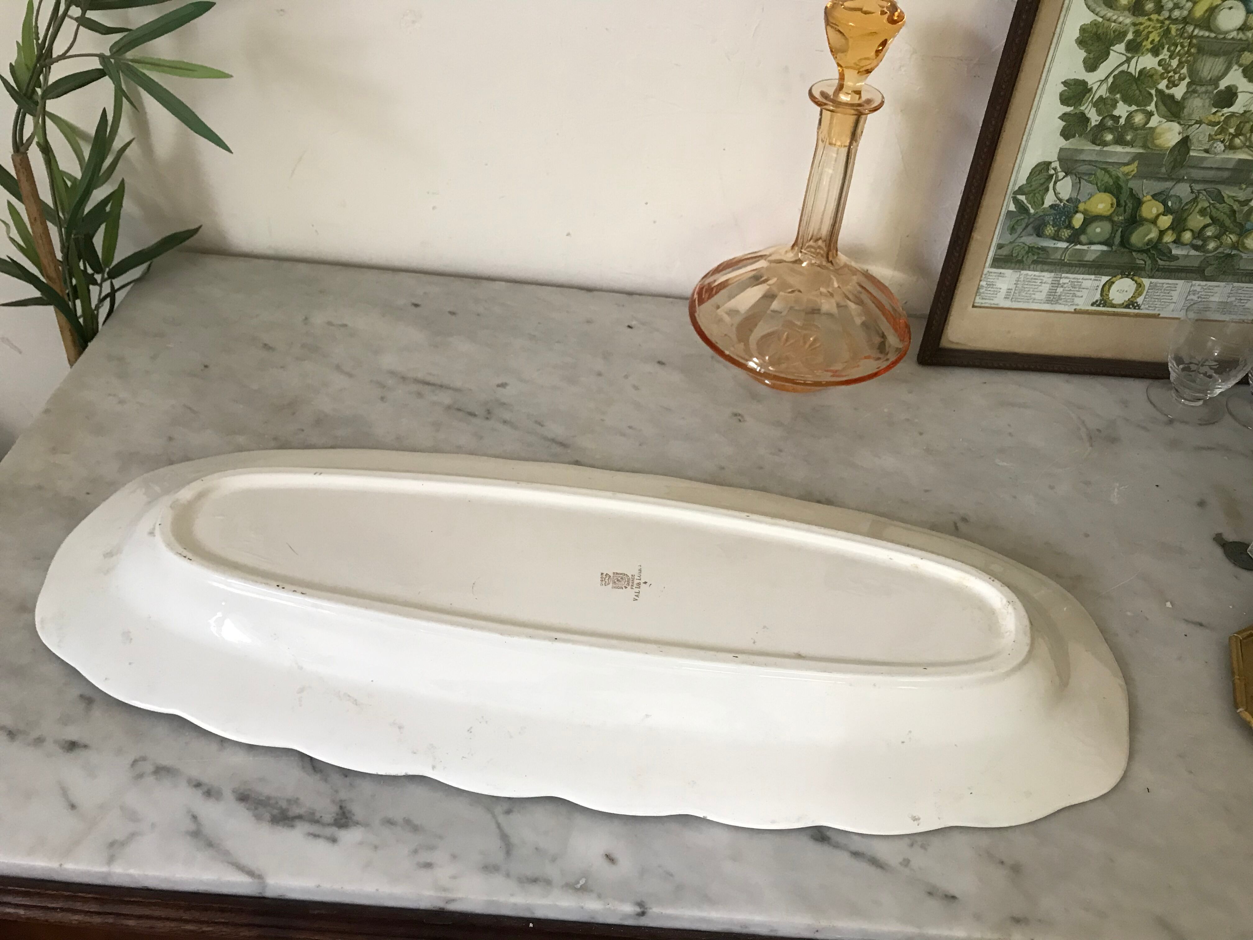 Digoin & Sarreguemines dish