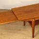 Table basse scandinave en teck années 60