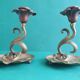 Pair of Art Nouveau candlesticks