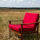 Fauteuil scandinave fraska 1960