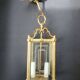 Lanterne quatre verres transparent vintage