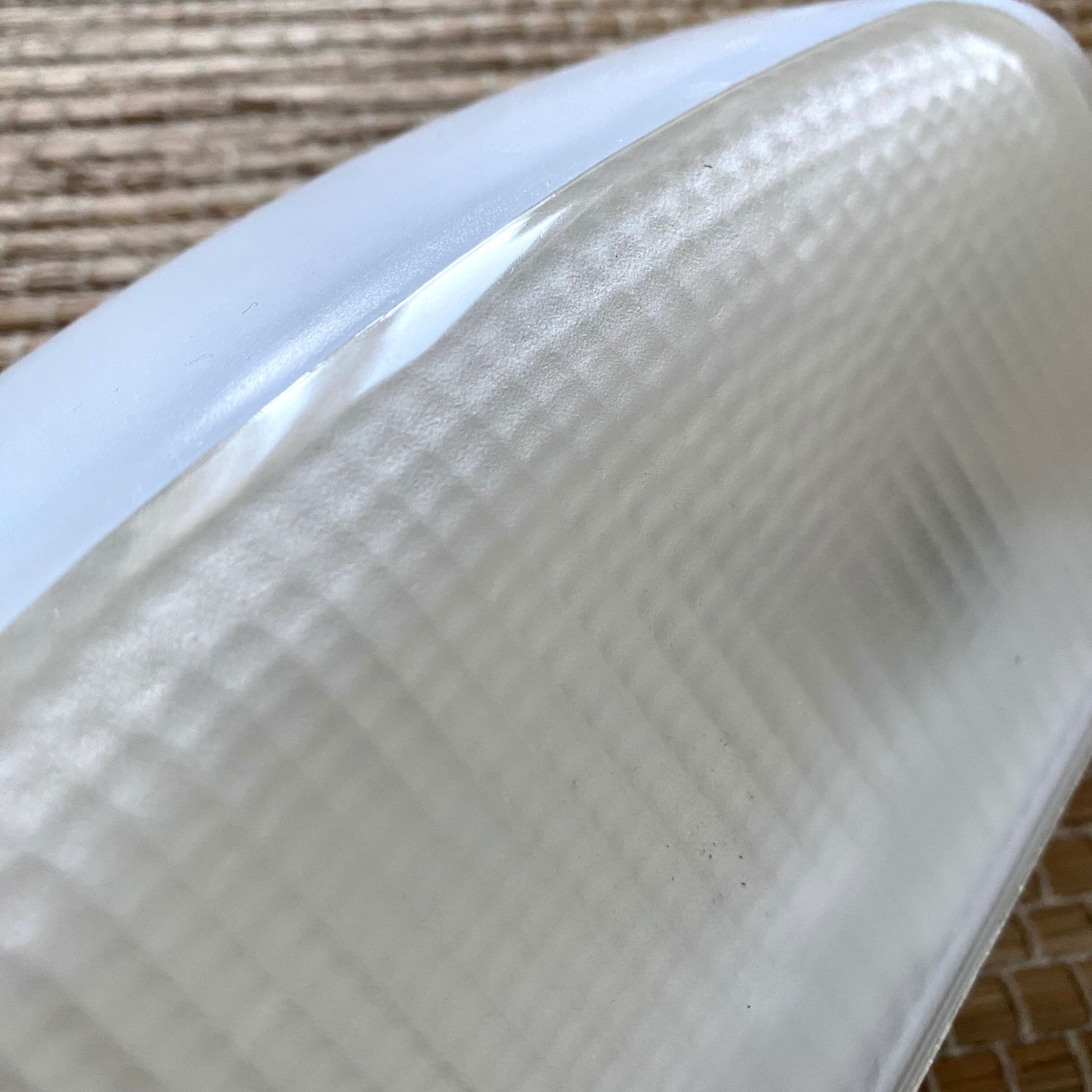 Holophane wall lamps and opaline glass 60s