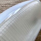 Holophane wall lamps and opaline glass 60s