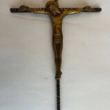 Gilded bronze crucifix