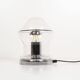 Vintage 1970s glass 'mushroom' table lamp by Cosack