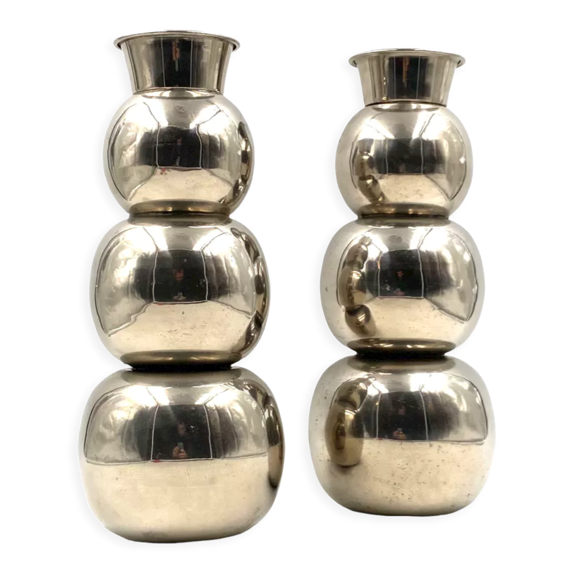 Modern pair of vases, Italy, ca. 1970s