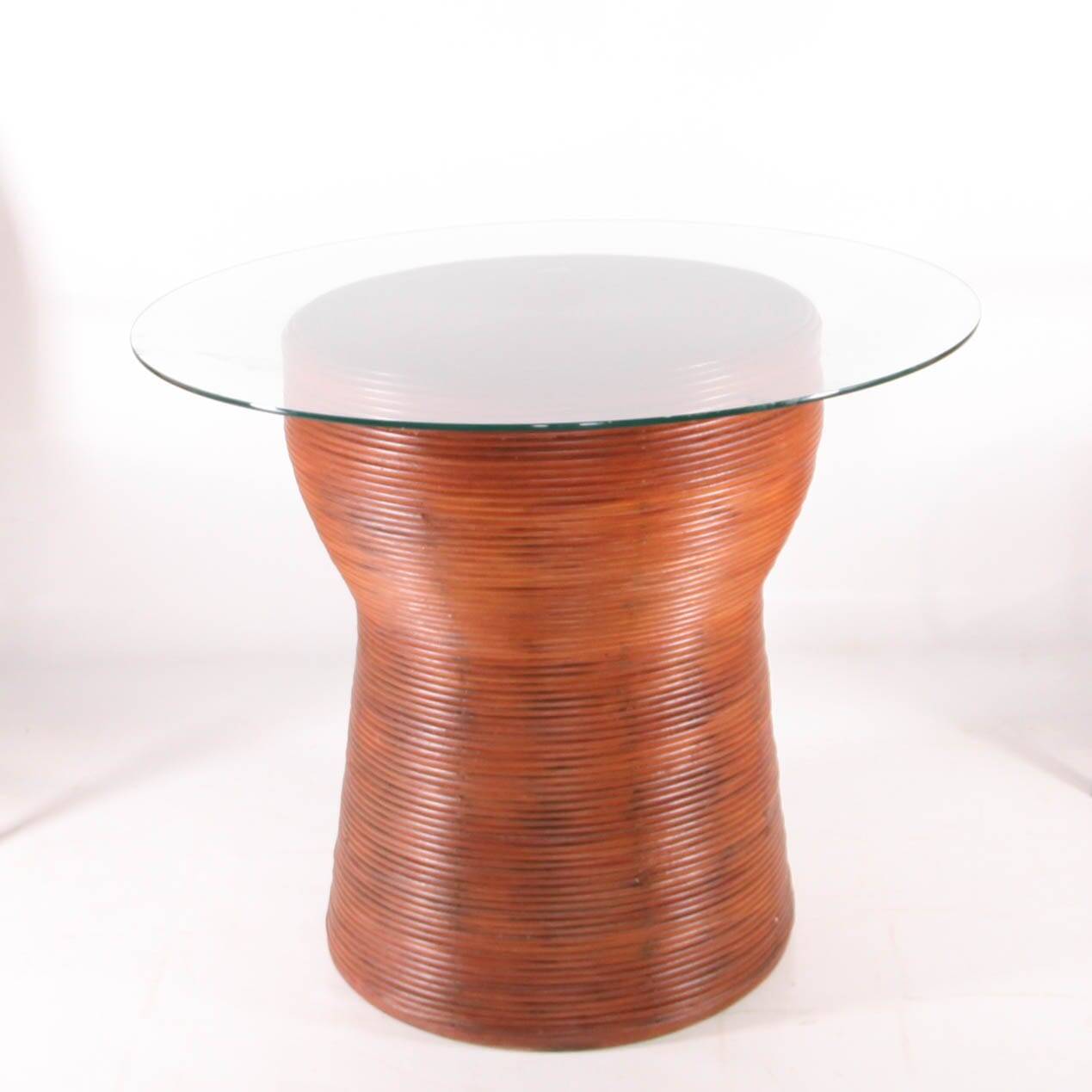 Rattan table and chair set