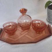 Service à Liqueur Art Déco de De Rupel, Belgique, 1938
