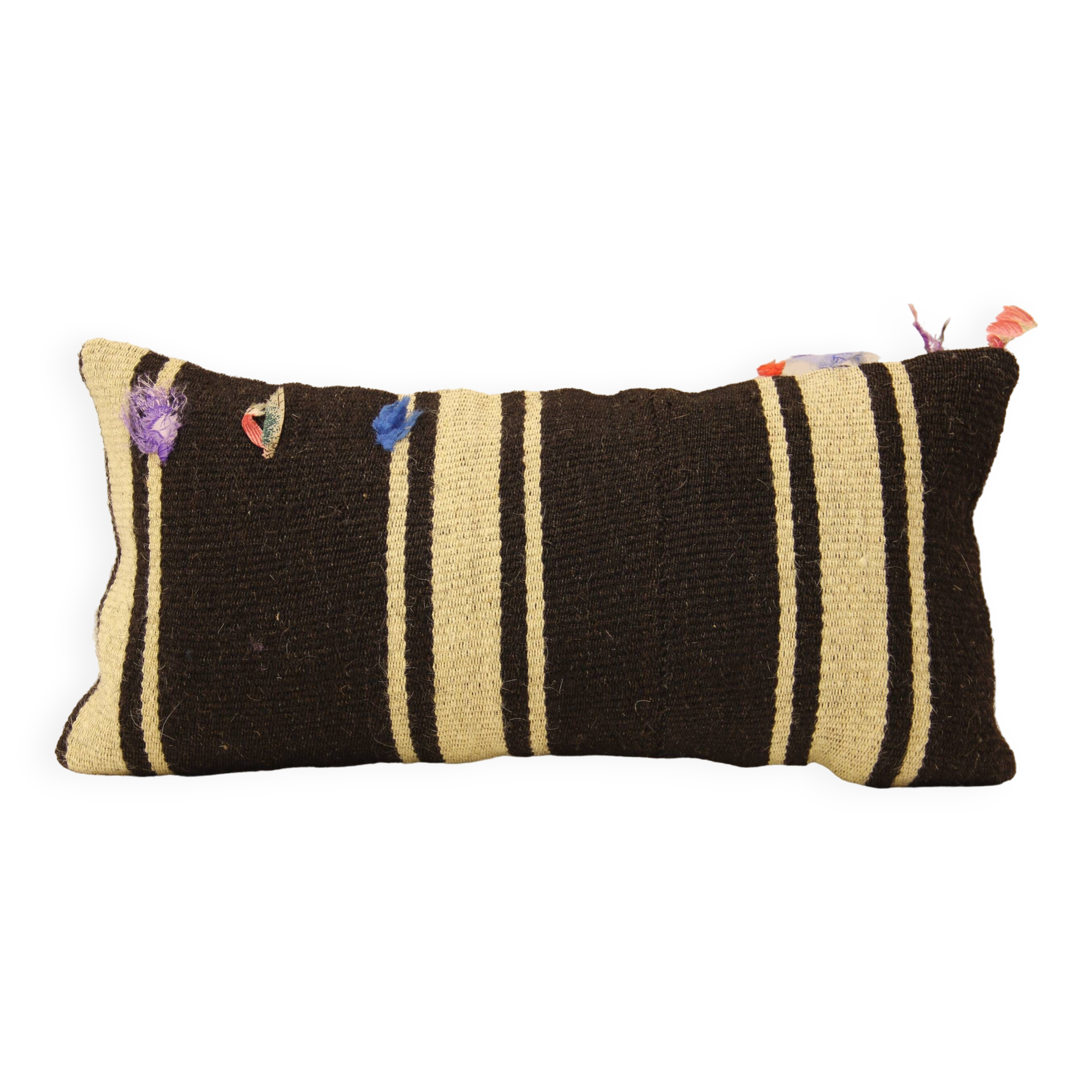 Turkish kilim cushion, 25x50 cm, YE-25