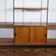 Système d'étagères modulaires en teck de style Mid-Century par Olof Pira, Suède, années 1960