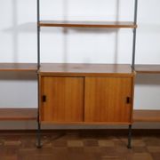 Mid-Century Teak Modular Shelf System by Olof Pira, Sweden, 1960s