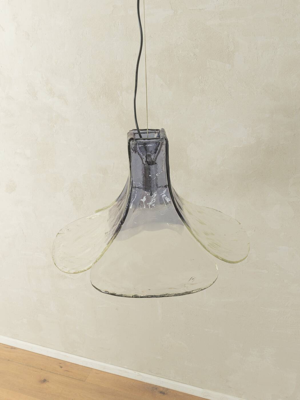 Murano glass ceiling lamp by Carlo Nason for Mazzega, 1970s