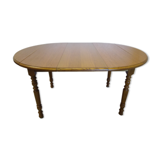 Flap table with extension cord