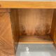Bureau en noyer du milieu du siècle, années 1970, Tchécoslovaquie