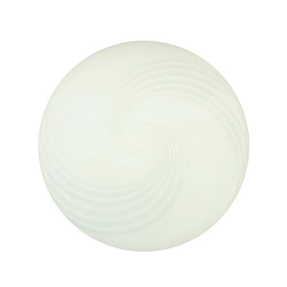Murano Glass Swirl Ceiling Light or Wall Light from Hillebrand, 1970s