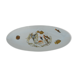 Plat à poisson en porcelaine