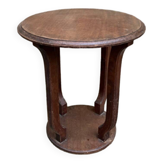 Art deco pedestal table